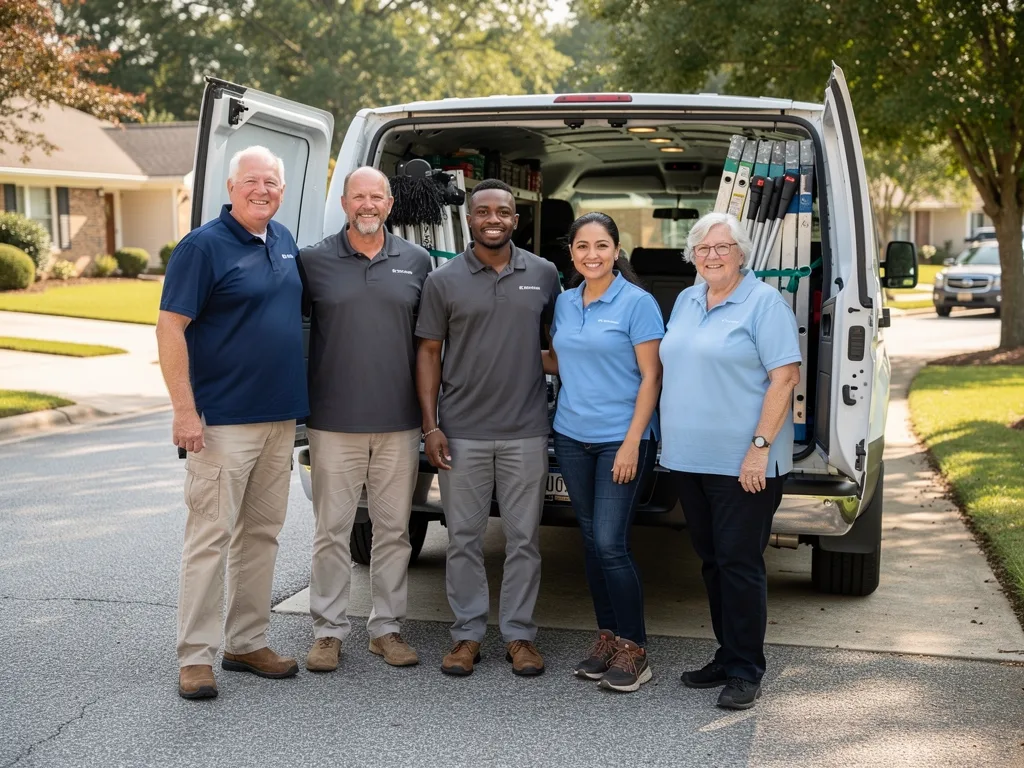 Rock Hill Gutters Experts team